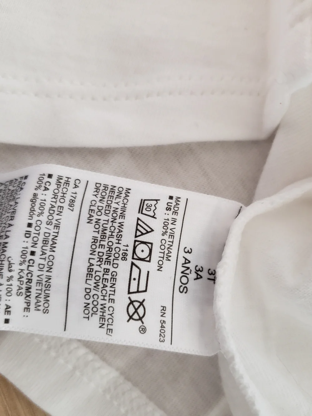 NWT Old Navy 3T White Kids Tees x3 pack + 10 pairs socks bundle